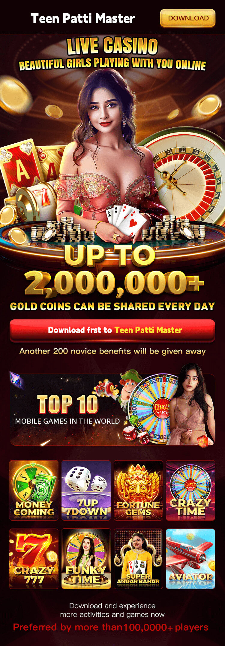 Teen Patti Game App Download download campaign